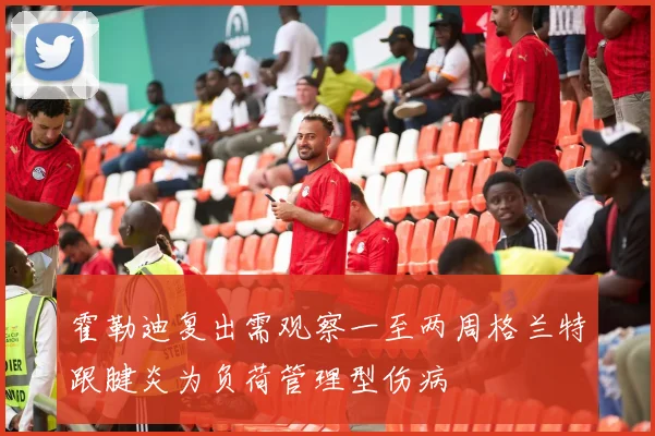 霍勒迪复出需观察一至两周格兰特跟腱炎为负荷管理型伤病